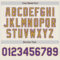 Custom Cream Purple-Old Gold Authentic Two Tone Baseball Jersey