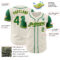 Custom Cream Kelly Green-Gold Authentic Two Tone Baseball Jersey