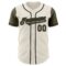 Custom Cream Olive-Black Authentic Two Tone Baseball Jersey