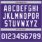 Custom Purple White Authentic Two Tone Baseball Jersey