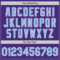 Custom Purple Light Blue-White Authentic Two Tone Baseball Jersey