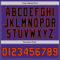 Custom Purple Orange-Black Authentic Two Tone Baseball Jersey