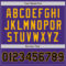 Custom Purple Black-Gold Authentic Two Tone Baseball Jersey
