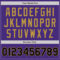 Custom Purple Black-Old Gold Authentic Two Tone Baseball Jersey