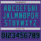Custom Purple Black-Teal Authentic Two Tone Baseball Jersey