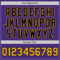 Custom Purple Gold-Black Authentic Two Tone Baseball Jersey