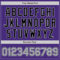 Custom Purple Gray-Black Authentic Two Tone Baseball Jersey