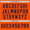 Custom Orange Navy Authentic Two Tone Baseball Jersey