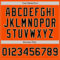 Custom Orange Black-Cream Authentic Two Tone Baseball Jersey