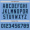 Custom Light Blue Navy Gray-Teal Authentic Two Tone Baseball Jersey
