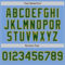 Custom Light Blue Green-Gold Authentic Two Tone Baseball Jersey
