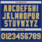 Custom Royal Old Gold-White Authentic Two Tone Baseball Jersey