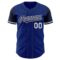 Custom Royal Navy-White Authentic Two Tone Baseball Jersey