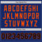 Custom Royal Black-Orange Authentic Two Tone Baseball Jersey
