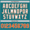Custom Teal Orange-White Authentic Two Tone Baseball Jersey