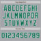 Custom Gray Kelly Green-White Authentic Two Tone Baseball Jersey
