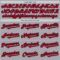 Custom Gray Red-Navy Authentic Two Tone Baseball Jersey