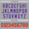 Custom Gray Orange-Purple Authentic Two Tone Baseball Jersey