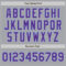 Custom Gray Purple-Light Blue Authentic Two Tone Baseball Jersey