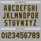 Custom Gray Green-Orange Authentic Two Tone Baseball Jersey