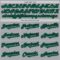 Custom Gray Kelly Green-Black Authentic Two Tone Baseball Jersey