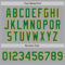 Custom Gray Kelly Green-Gold Authentic Two Tone Baseball Jersey
