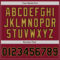 Custom Crimson Black-Old Gold Authentic Two Tone Baseball Jersey