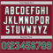 Custom Crimson Kelly Green-White Authentic Two Tone Baseball Jersey