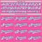 Custom Pink White-Royal Authentic Two Tone Baseball Jersey