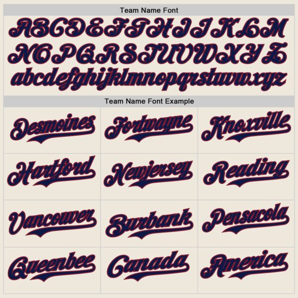 Custom Cream Navy Pinstripe Crimson Authentic Two Tone Baseball Jersey