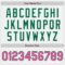 Custom White Pink Pinstripe Kelly Green Authentic Two Tone Baseball Jersey