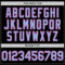 Custom Black Light Blue-Pink Digital Camo Two Tone Authentic Baseball Jersey
