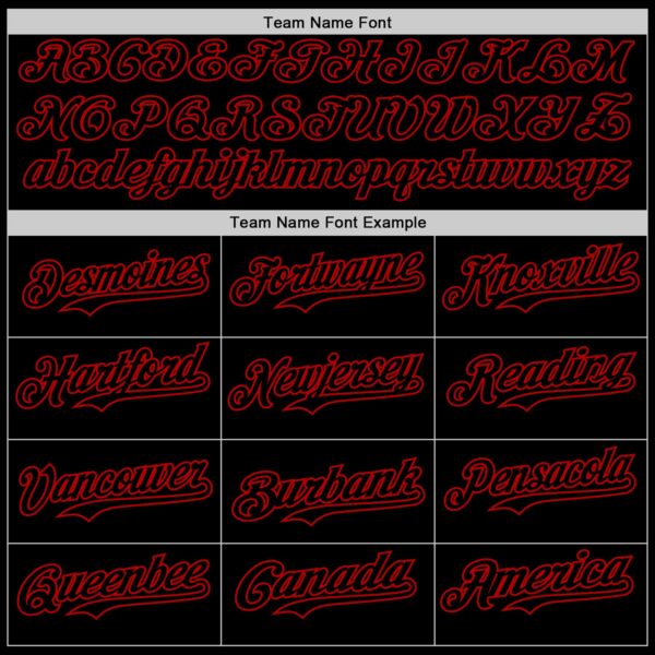 Custom Black Red-Gold Digital Camo Two Tone Authentic Baseball Jersey