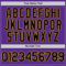 Custom Purple Black-Gold Digital Camo Two Tone Authentic Baseball Jersey