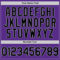Custom Purple Black-Gray Digital Camo Two Tone Authentic Baseball Jersey