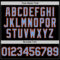 Custom Black Powder Blue Orange-White Digital Camo Two Tone Authentic Baseball Jersey