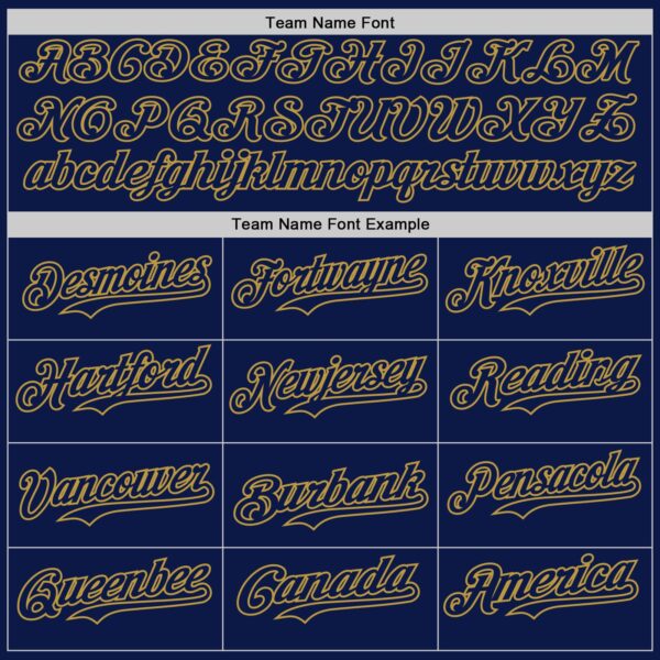 Custom Navy Old Gold Red-White Digital Camo Two Tone Authentic Baseball Jersey