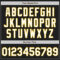 Custom Black White Royal-Yellow Two Tone Authentic Baseball Jersey