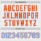 Custom White Powder Blue-Orange Authentic Baseball Jersey