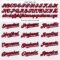 Custom White Red-Navy Authentic Baseball Jersey