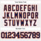 Custom White Navy-Orange Authentic Baseball Jersey