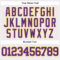 Custom White Purple-Gold Authentic Baseball Jersey