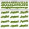 Custom White Black Pinstripe Neon Green Authentic Sleeveless Baseball Jersey