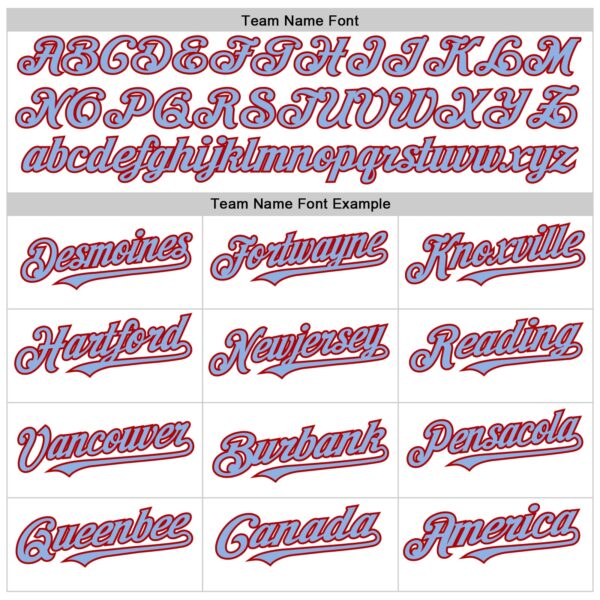 Custom White Light Blue Pinstripe Red Authentic Sleeveless Baseball Jersey