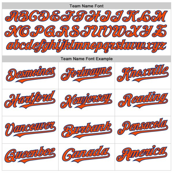 Custom White Orange Pinstripe Royal Authentic Sleeveless Baseball Jersey