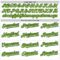 Custom White Navy Pinstripe Neon Green Authentic Sleeveless Baseball Jersey