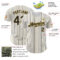 Custom White (Black Old Gold Pinstripe) Black-Old Gold Authentic Baseball Jersey