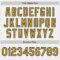 Custom White (Black Old Gold Pinstripe) Old Gold-Black Authentic Baseball Jersey