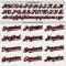 Custom White (Black Crimson Pinstripe) Black Crimson-Cream Authentic Baseball Jersey