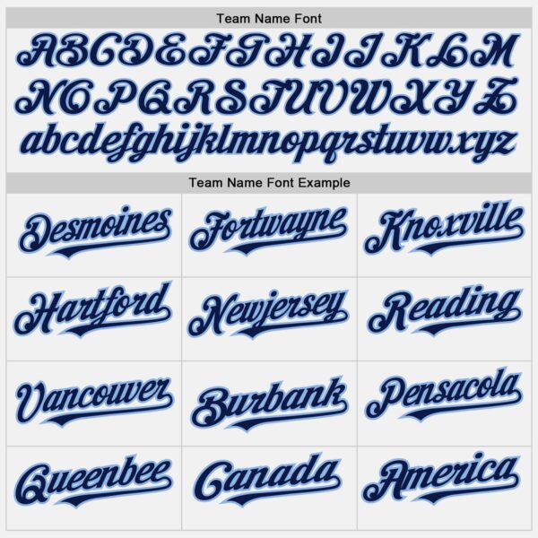 Custom White (Navy Light Blue Pinstripe) Navy-Light Blue Authentic Baseball Jersey